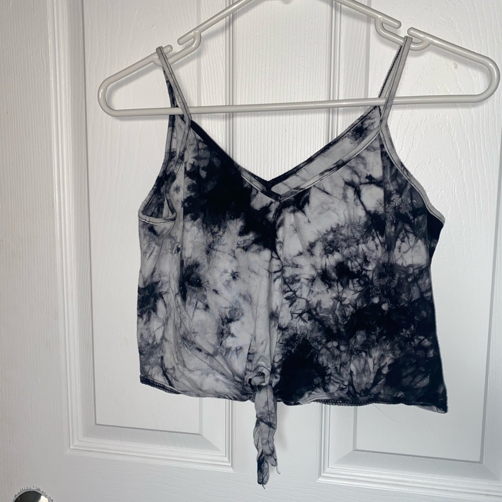 Tie dye crop tank